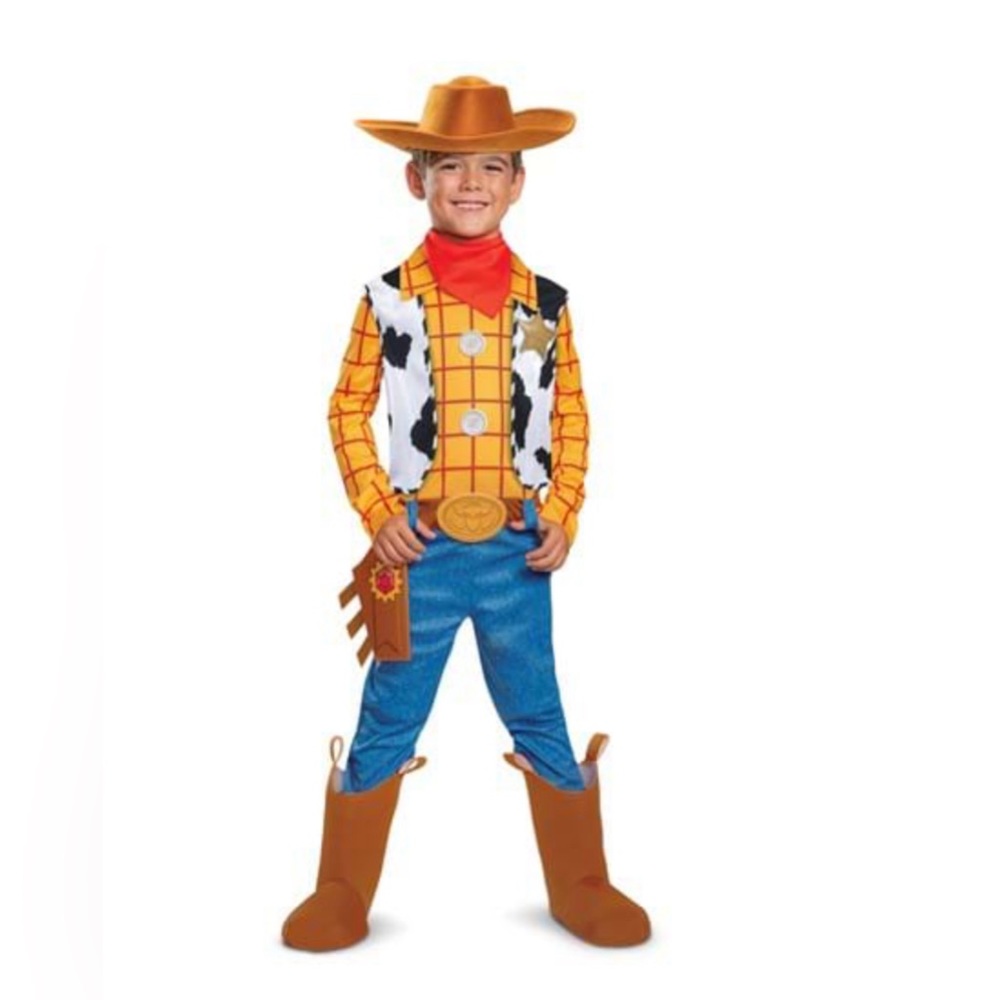 Official Disney Toy Story Woody Boy Halloween Costume Size 3T/4T